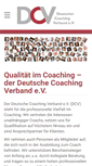 Mobile Screenshot of coachingverband.org